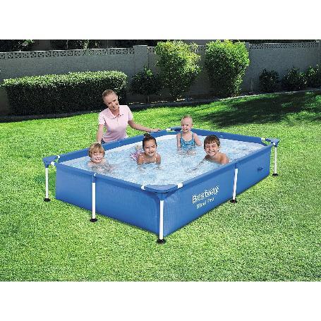 Piscina Desmontable Tubular Steel Pro 221x150x43 cm 2/3