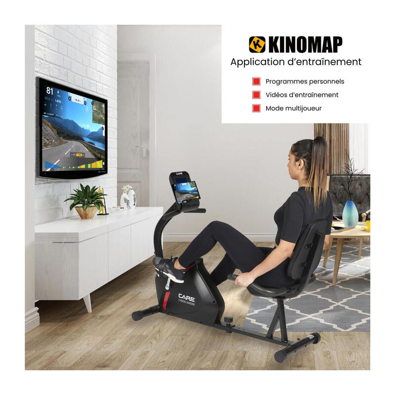 Vélo d'appartement - CARDIO MASTER connecté