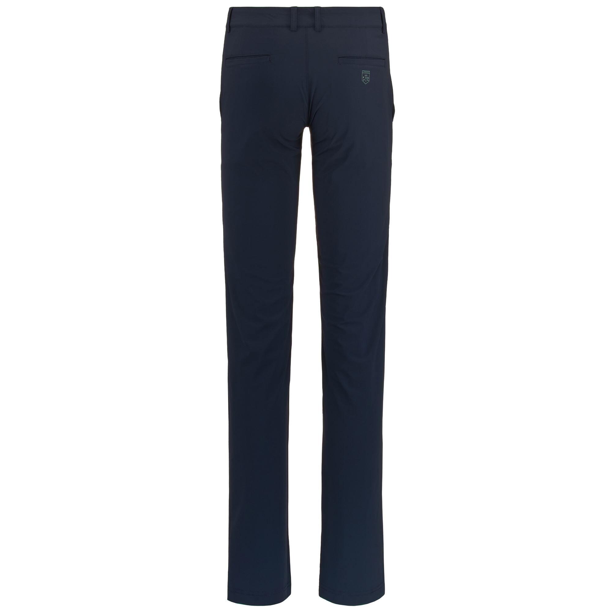 pantaloni da bambino in nylon blu da allenamento 3/4