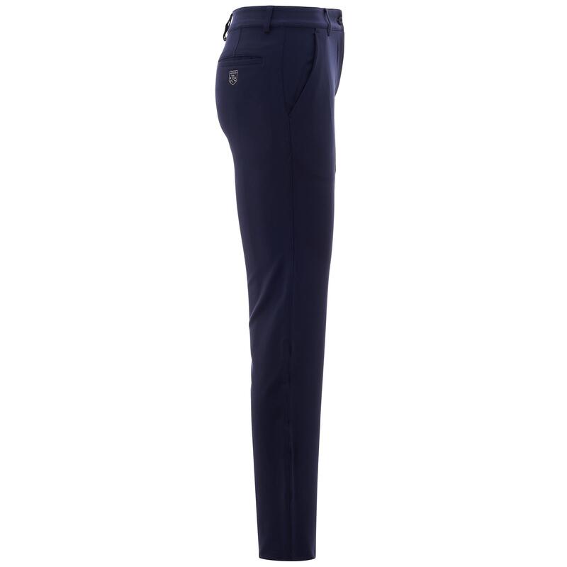 kappa pantaloni da donna in poliestere blu da cardio training