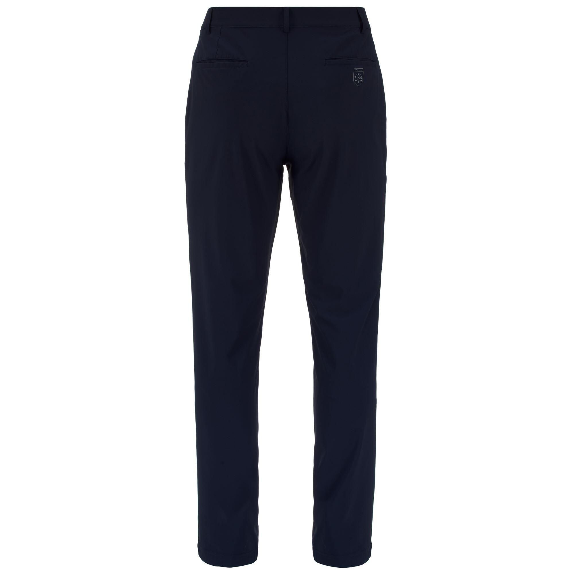 Pantaloni tuta da uomo in nylon blu da golf 3/5