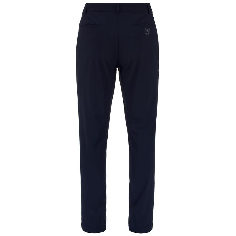 kappa pantaloni da uomo in nylon blu da cardio training