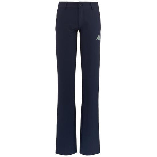 Pantaloni tuta da donna in nylon blu da golf
