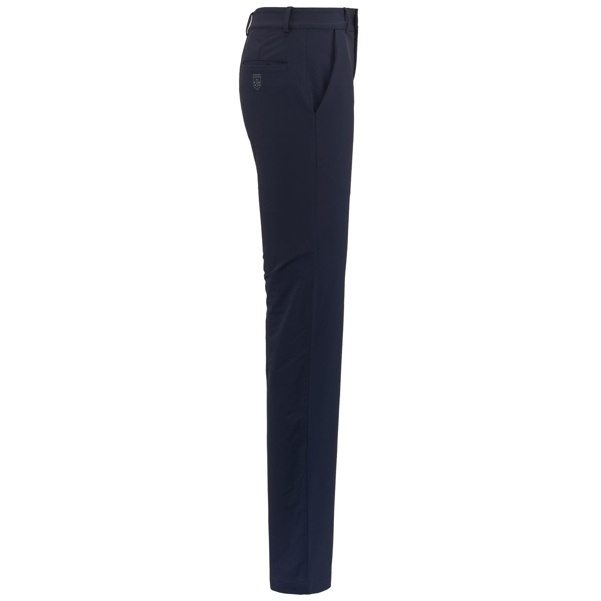 Pantaloni tuta da donna in nylon blu da golf 2/5