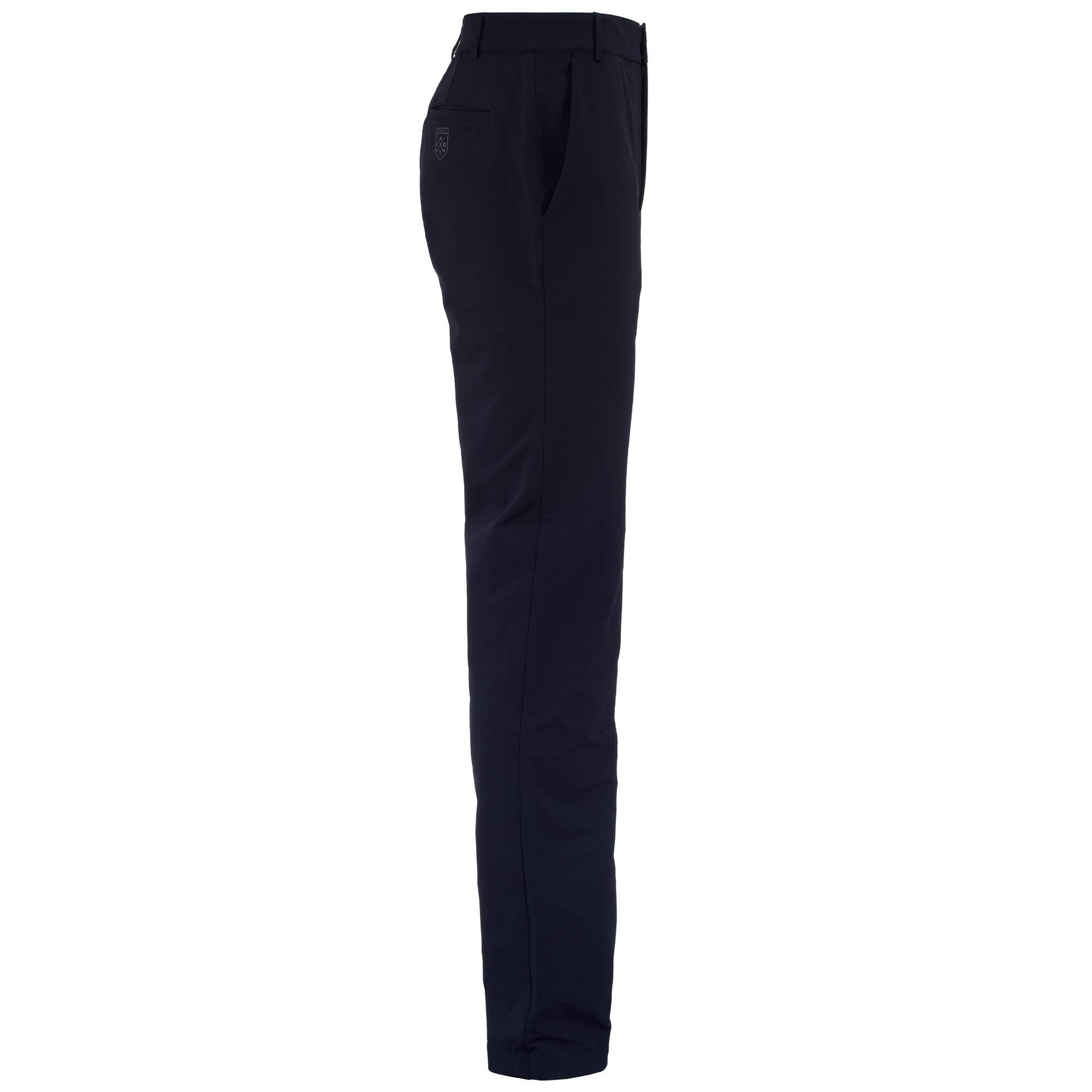 pantaloni da bambino in nylon blu da allenamento 2/4