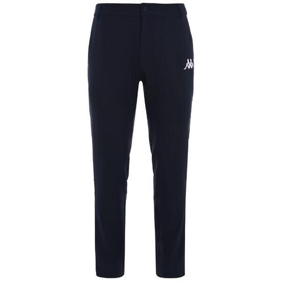 Pantaloni tuta da uomo in poliestere blu da golf