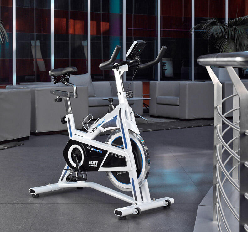 Vélo de cyclo indoor Velopro GS blanc 2/5