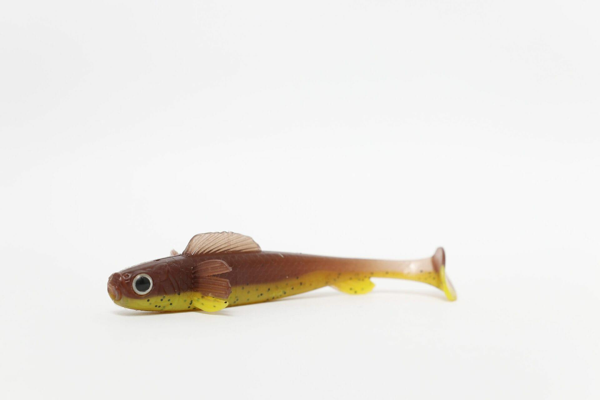 LURE JUNKS Softbaits - Finisher 12cm - Green Pumpkin Chartreuse