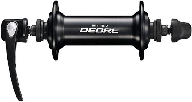 SHIMANO Shimano Deore HB-T610 Mozzo Anteriore Trekking, Nero.
