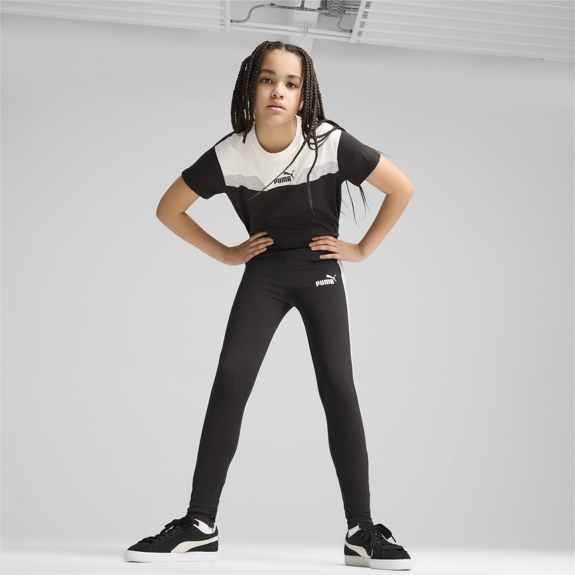 Leggings PUMA POWER per ragazze PUMA Black 6/7
