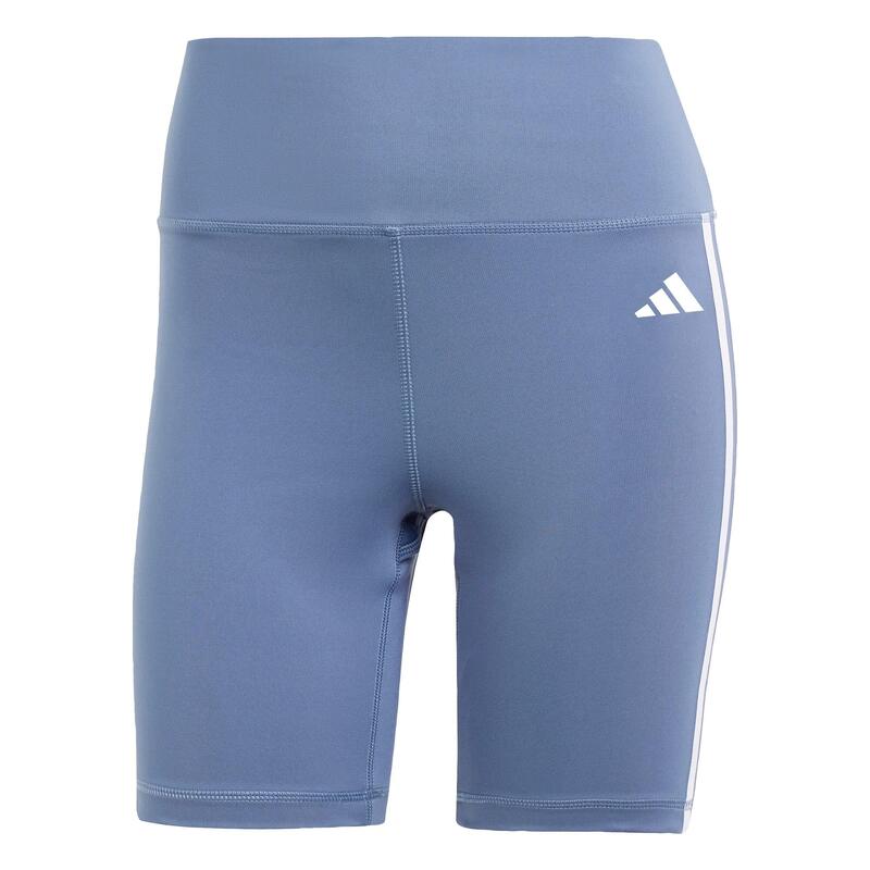 Legíny Training Essentials 3-Stripes High-Waisted Short