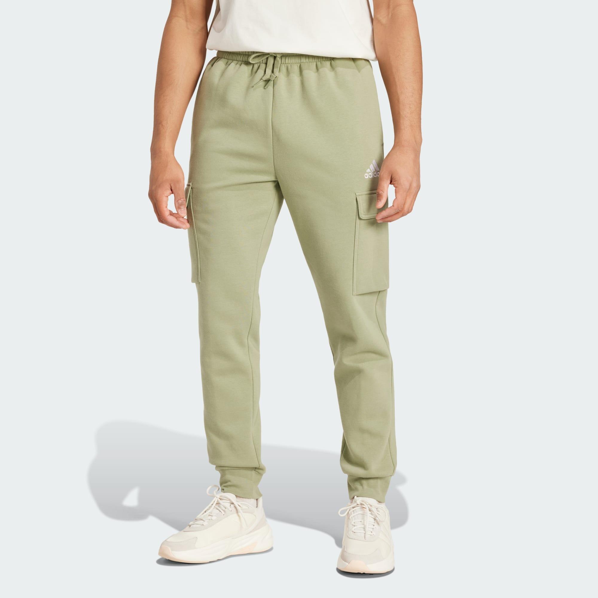 Pantaloni Essentials Fleece Regular Tapered Cargo |  Adidas