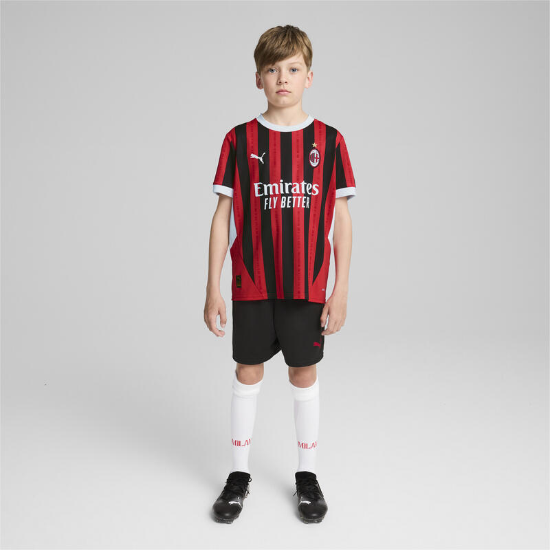 AC Milan 24/25 short voor jongeren PUMA Black