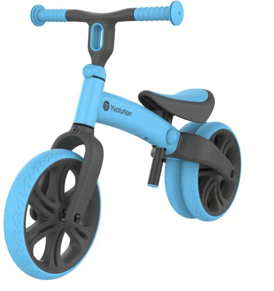 Bicicletta equilibrio, bambino/bambina, Yvelo Junior, azzurra 3/5