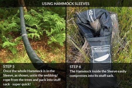 DD Hammocks Hammock Sleeve – Olive Green 6/6