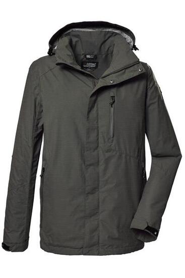 Killtec KOS 256 Carleb Jacket - Herren - Grün Anthrazit