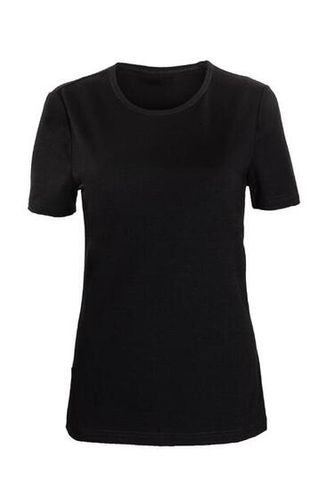 Thermowave Chemise en laine mérinos - Dames - Couche de base - Noir