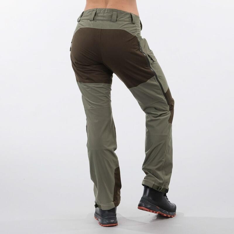 Bergans of Norway Pantalon Hogna V2 2L - Green Mud/Dark Wood Brown