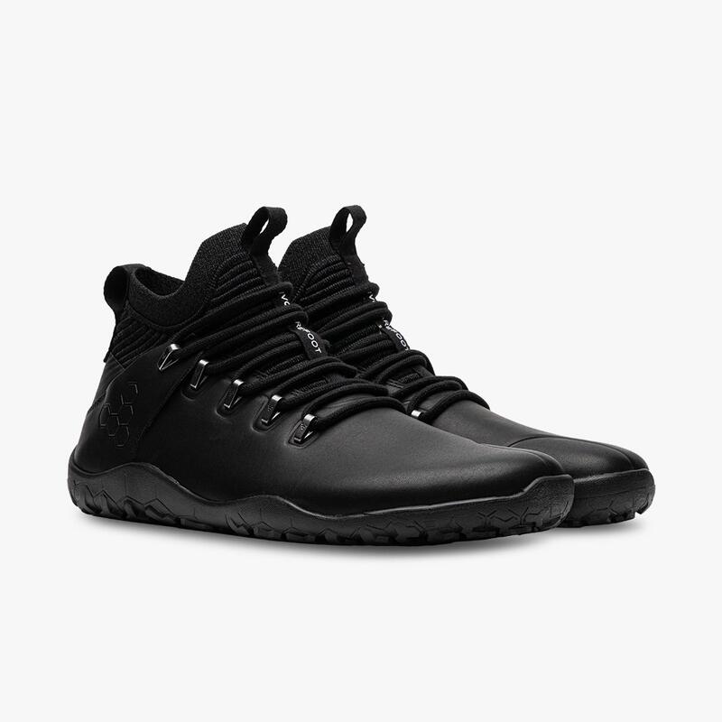 Vivobarefoot Magna Leather FG - Hombre - Obsidiana