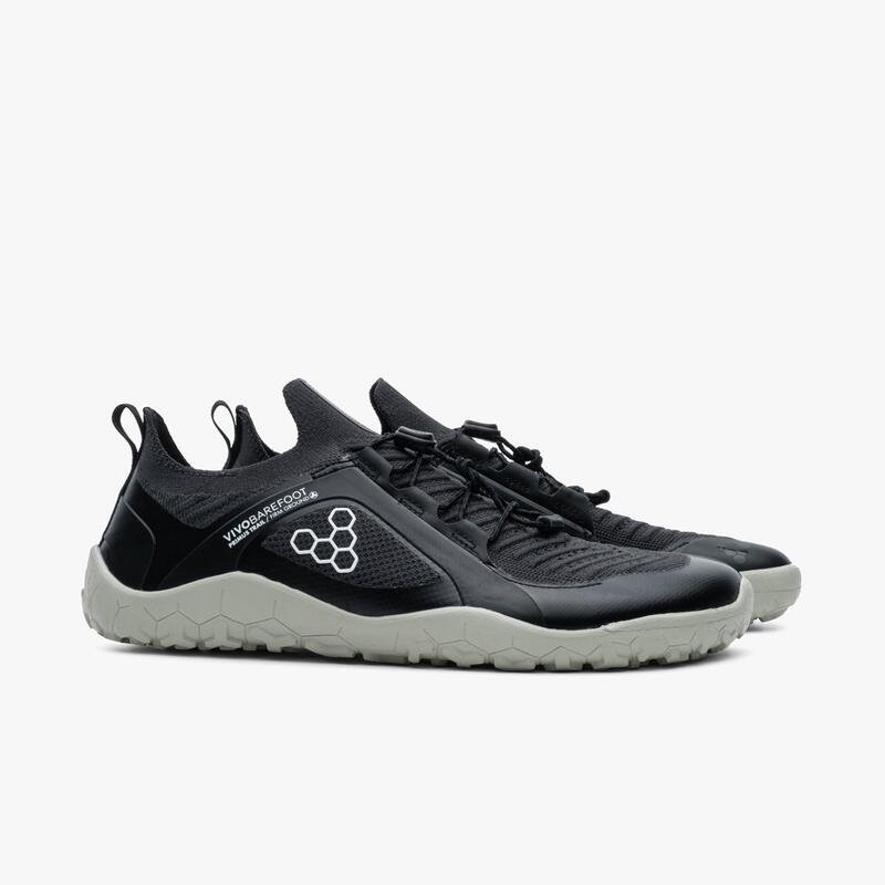 Vivobarefoot Primus Trail Knit FG - Femei - Obsidian/Pelican