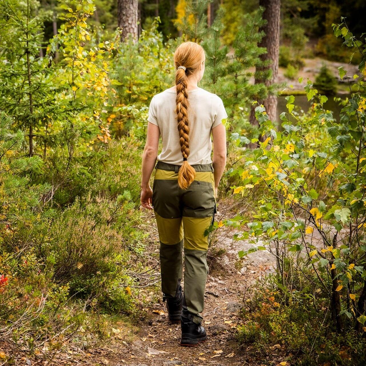 Bergans of Norway Nordmarka Favor Damen Outdoor-Hose - Grüner Schlamm/Olivgrün 6/7