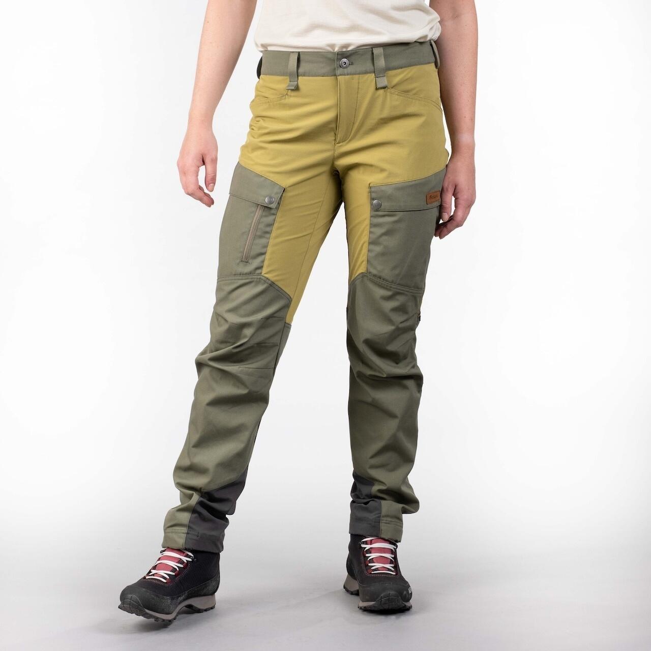 Bergans of Norway Nordmarka Favor Damen Outdoor-Hose - Grüner Schlamm/Olivgrün 5/7
