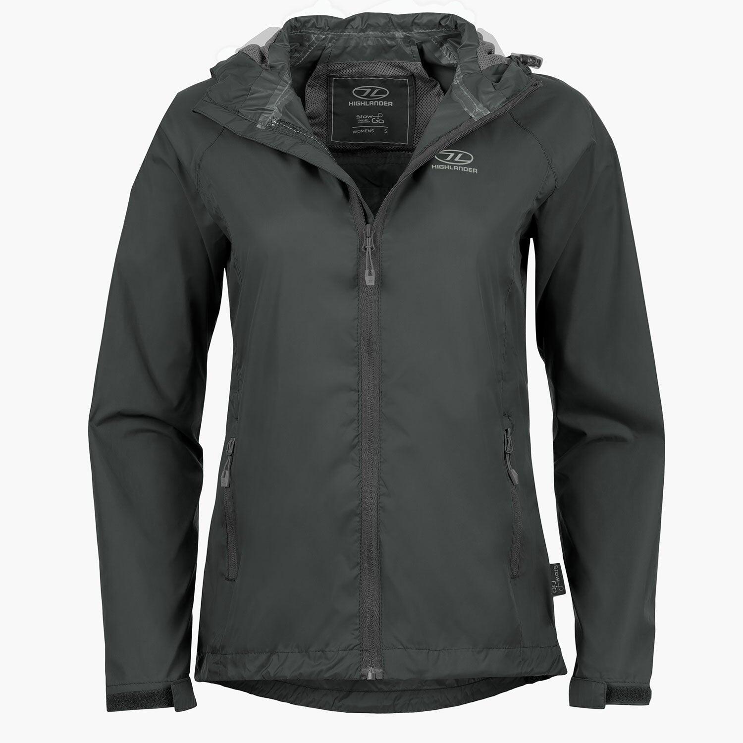 Highlander Stow & Go Packaway Jacket - Women - Olive Green 3/6