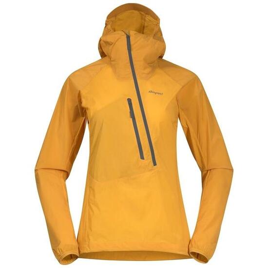Bergans of Norway Cecilie Light Wind Anorak - Lush Yellow