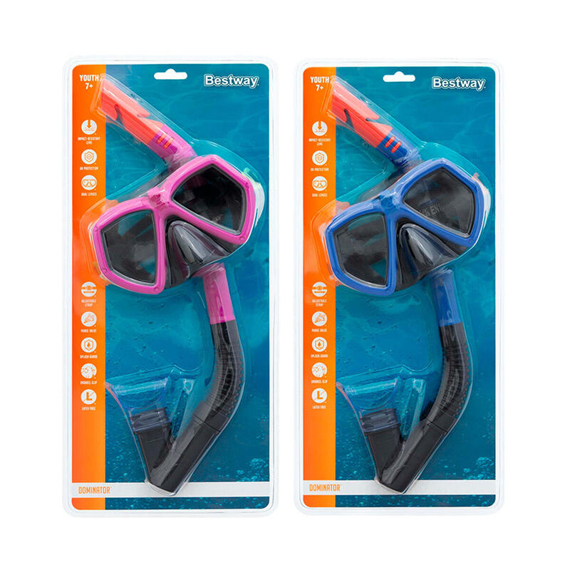 Gafas de Buceo con Tubo Infantiles Bestway Azul