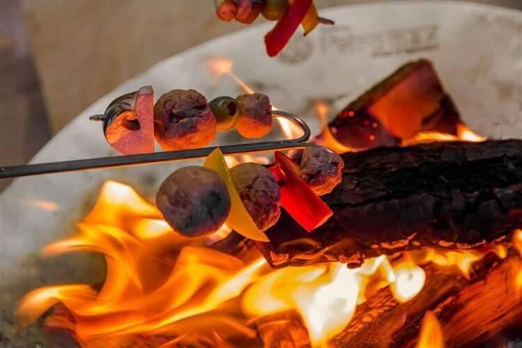 Petromax Campfire Skewer LS2 - Brochettes courbes 5/6
