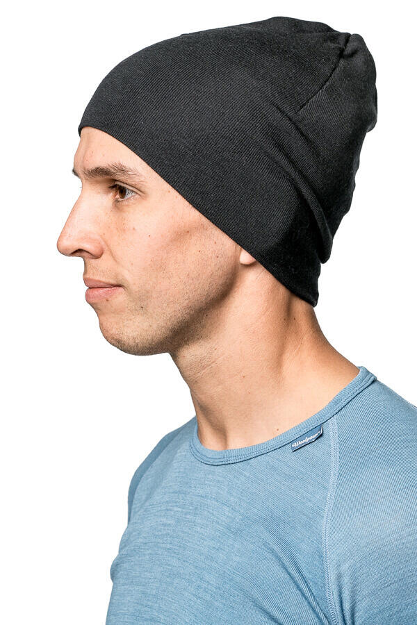 Woolpower Merino Beanie LITE - Schwarz 2/5