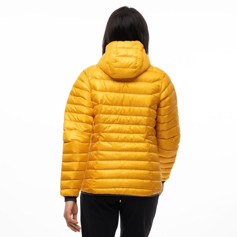 Bergans of Norway Senja Down Light W Jkt w/Hood - Jaune doré clair