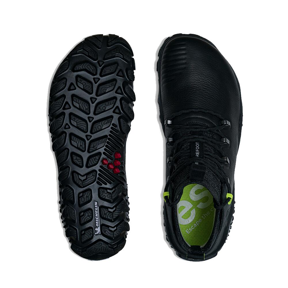 Vivobarefoot Magna Forest Esc - Mulher - Obsidiana/Lima 6/7