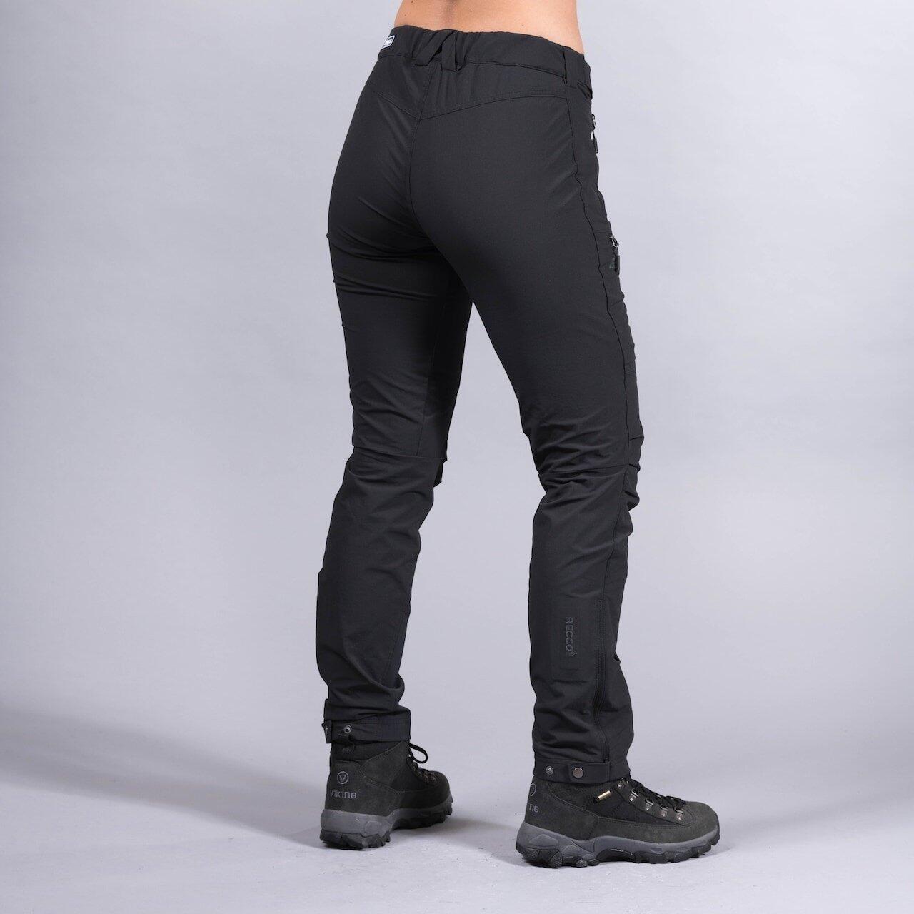 Bergans of Norway Breheimen Softshell-Hose - Frauen - Schwarz/Solid Charcoal 4/7