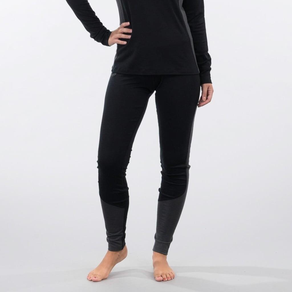 Bergans of Norway Cecilie Wollstrumpfhose - Schwarz / Solid Charcoal 2/7