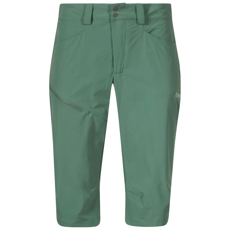 Bergans of Norway Vandre Light Softshell Long Shorts Donna - Verde giada scuro