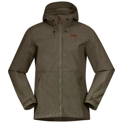 Bergans of Norway Chaqueta cortaviento Nordmarka Leaf Light Hombre - Barro verde