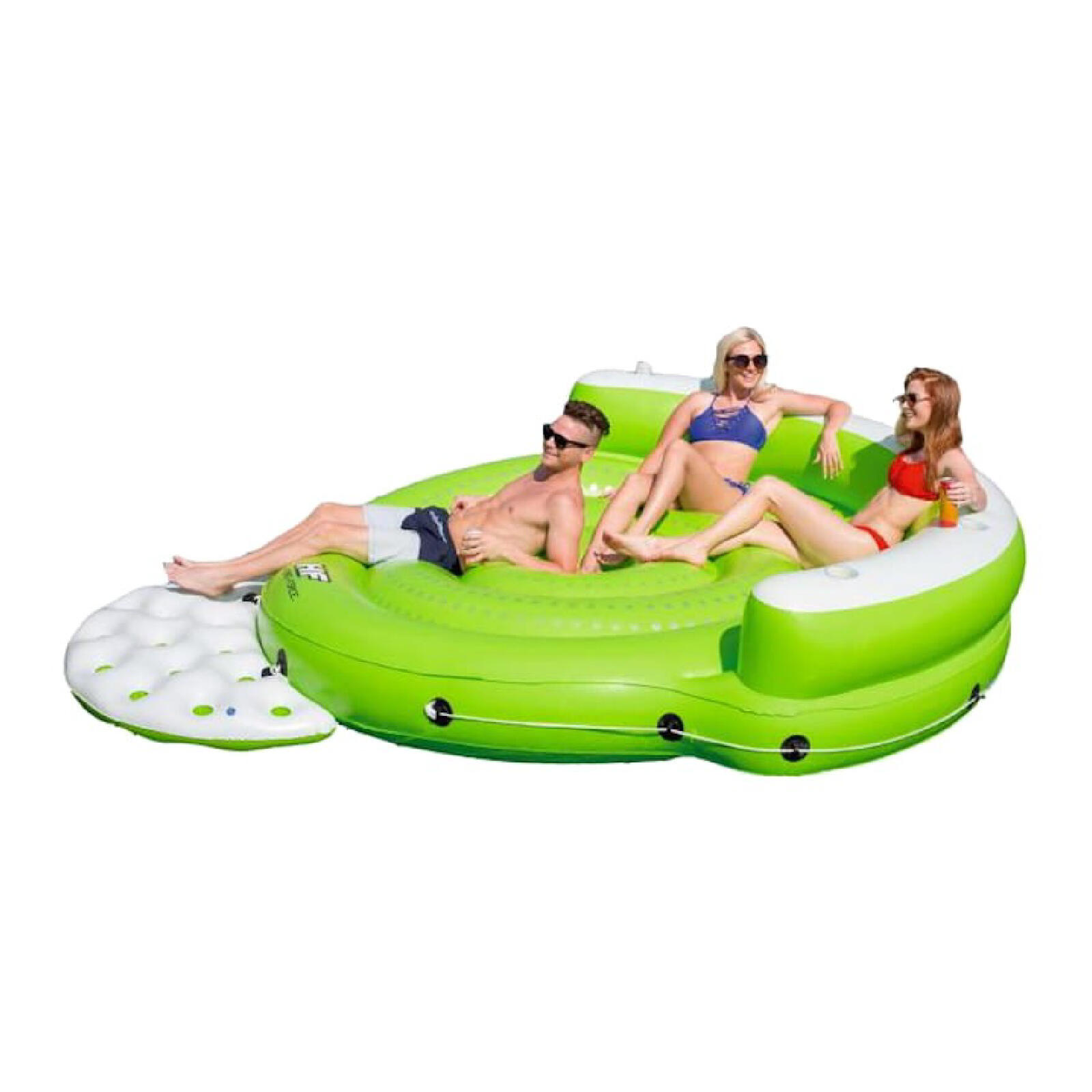 Bestway Hydro-Force Kick Back 5-person inflatable island 277 x 262 cm