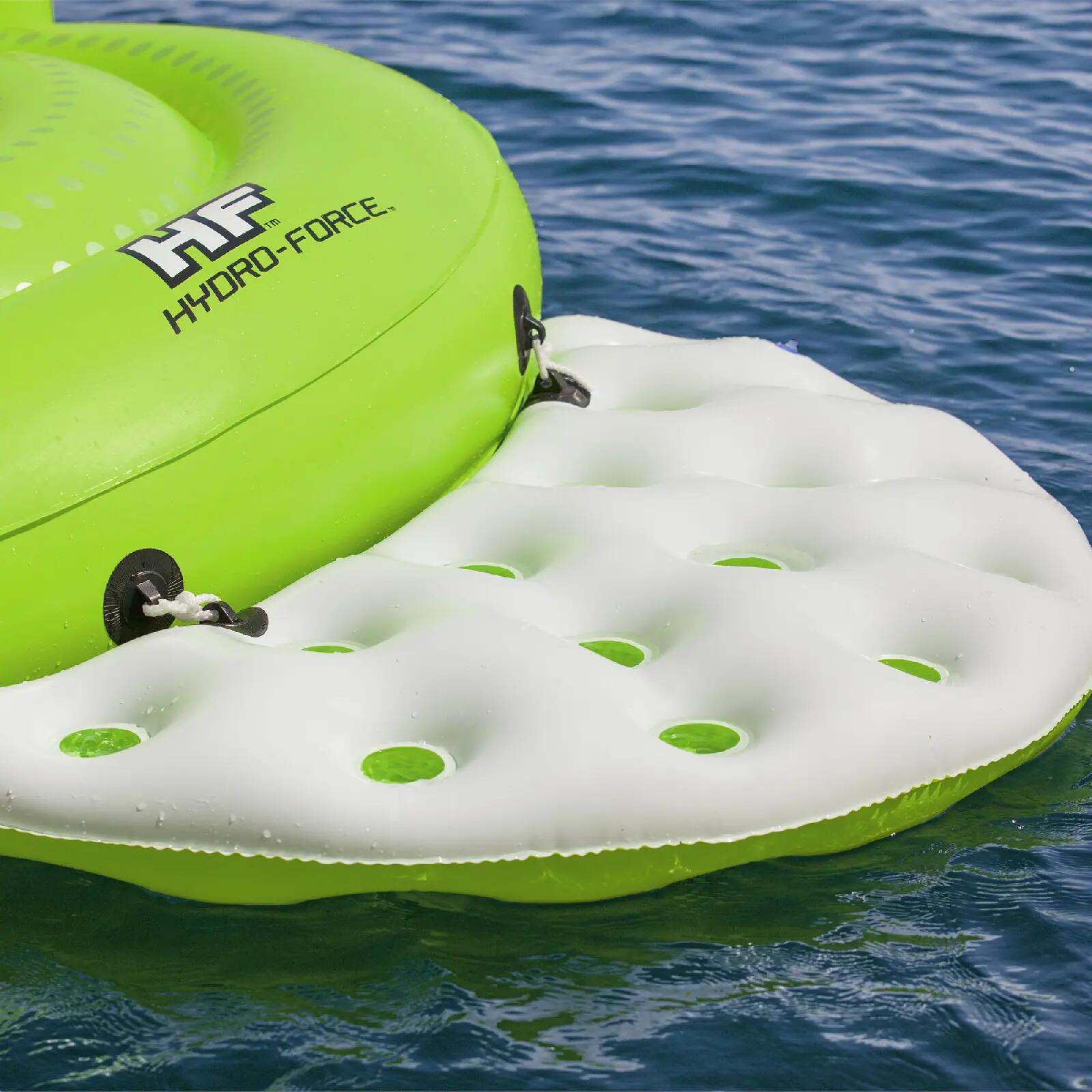 Tapete inflável em formato de ilha XL, k 275x255x65 cm 5/7