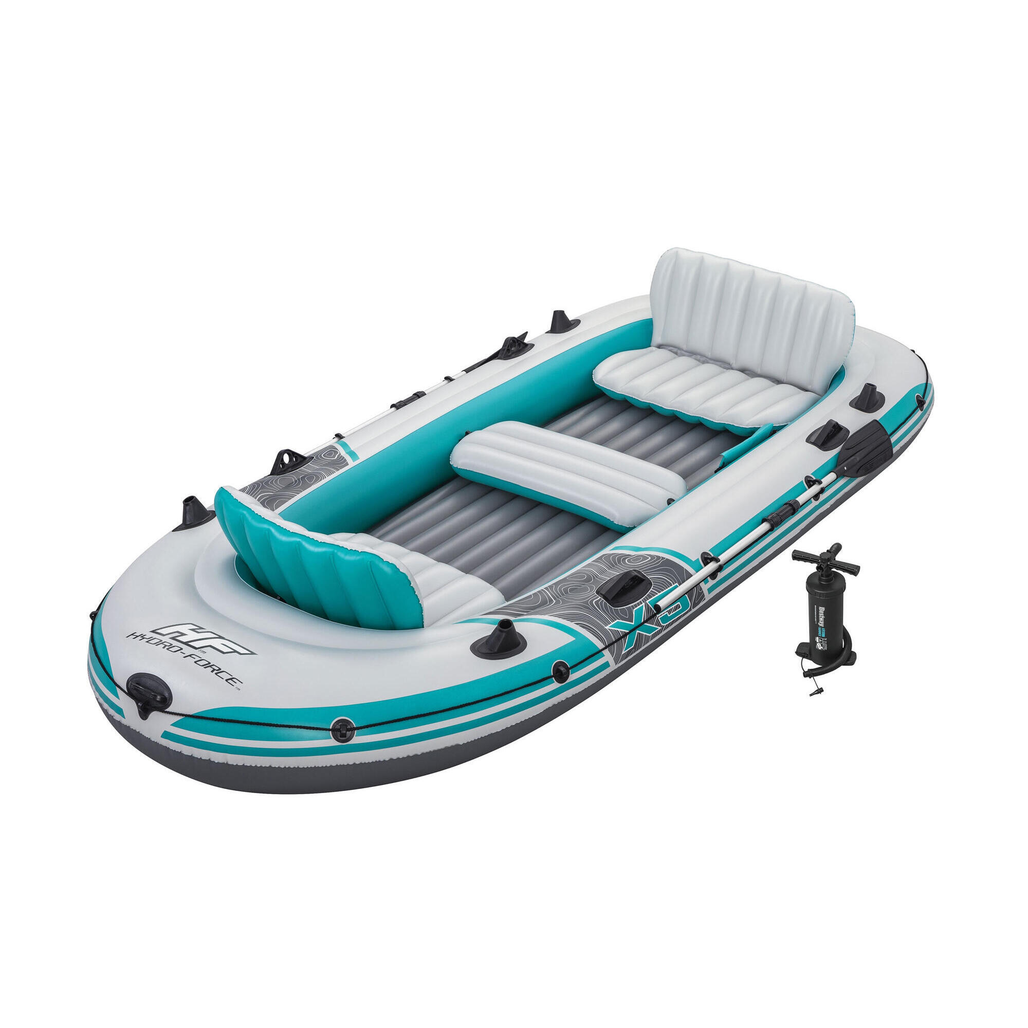 Elite Hydro-Force Bateau raft gonflable 5 plac es Adventure 3,64 m