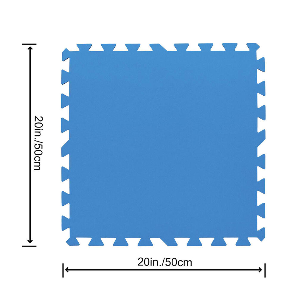 Bestway Pool floor protection 50c m x 50 cm pack of 9