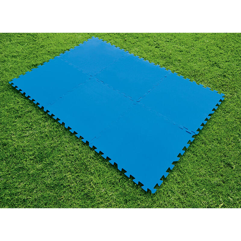 Bestway Protection de sol de piscine 50c m x 50 cm paquet de 9