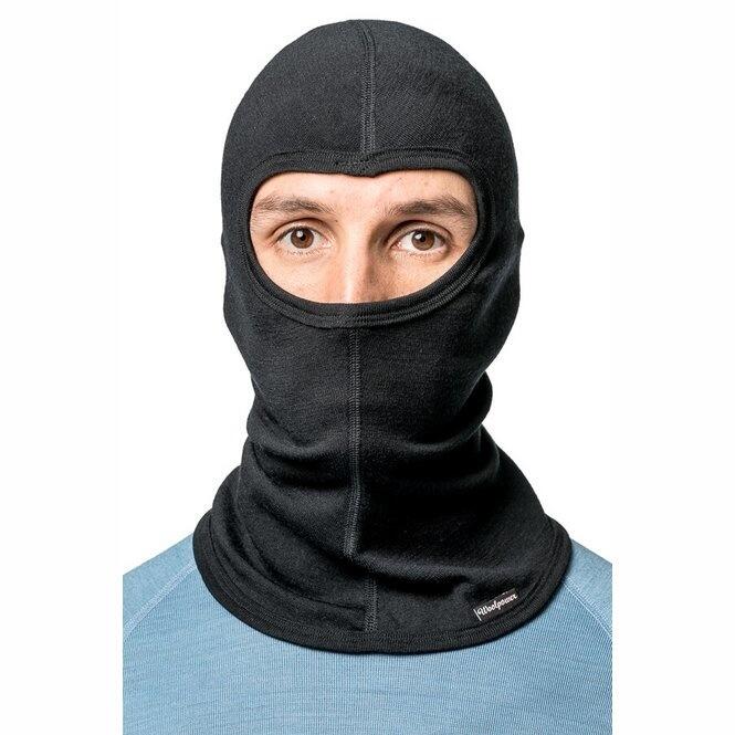 Woolpower Merino Balaclava LITE - Schwarz 3/6