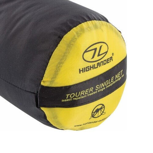 Highlander Tourer Single Mosquito Net White 5/5