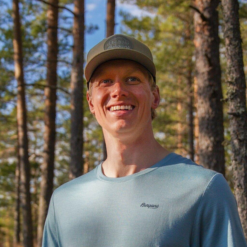 Bergans of Norway Nordmarka Epoch Flexfit Cap - Grüner Schlamm 5/7