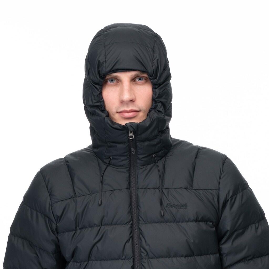 Bergans of Norway Lava Medium Down Jacket w/Hood - Black 2/7