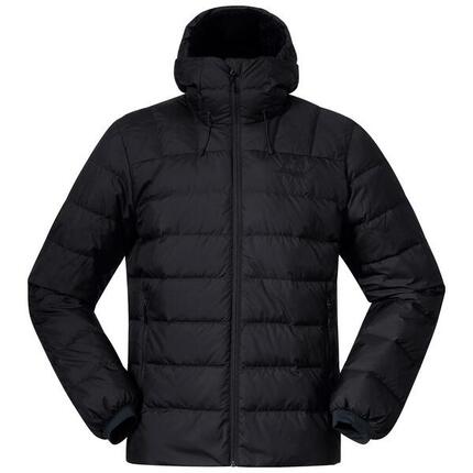 Bergans of Norway Lava Medium Daunenjacke mit Kapuze - Schwarz