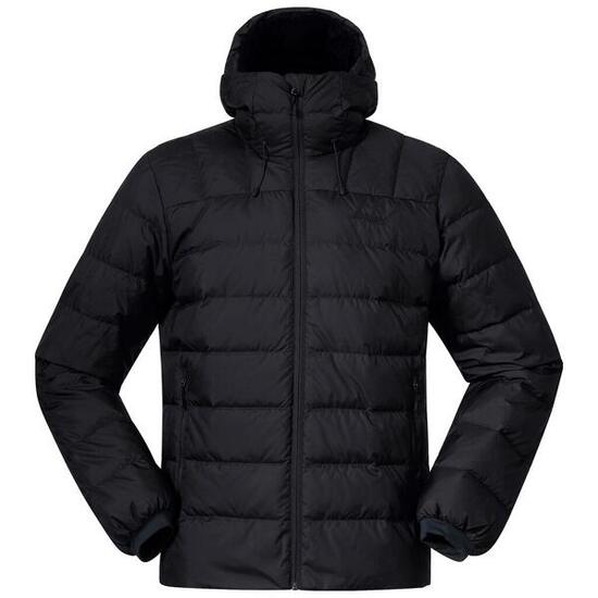 Bergans of Norway Lava Medium Daunenjacke mit Kapuze - Schwarz