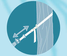 T-Strap Fixing for Ultralight Hammocks 4/6