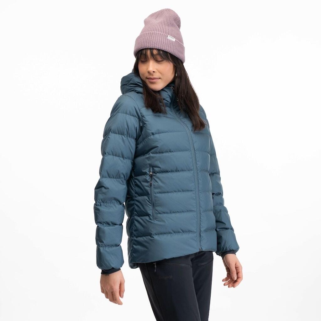 Bergans of Norway Lava Medium Daunenjacke mit Kapuze Damen - Orion Blue 4/7
